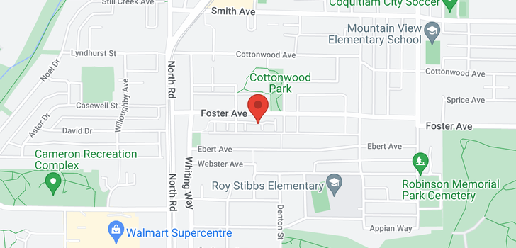 map of 119 548 FOSTER AVENUE